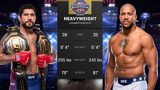 Alex Pereira vs Ciryl Gane | Full Fight & Highlights | UFC Freedom 250 Heavyweight Title