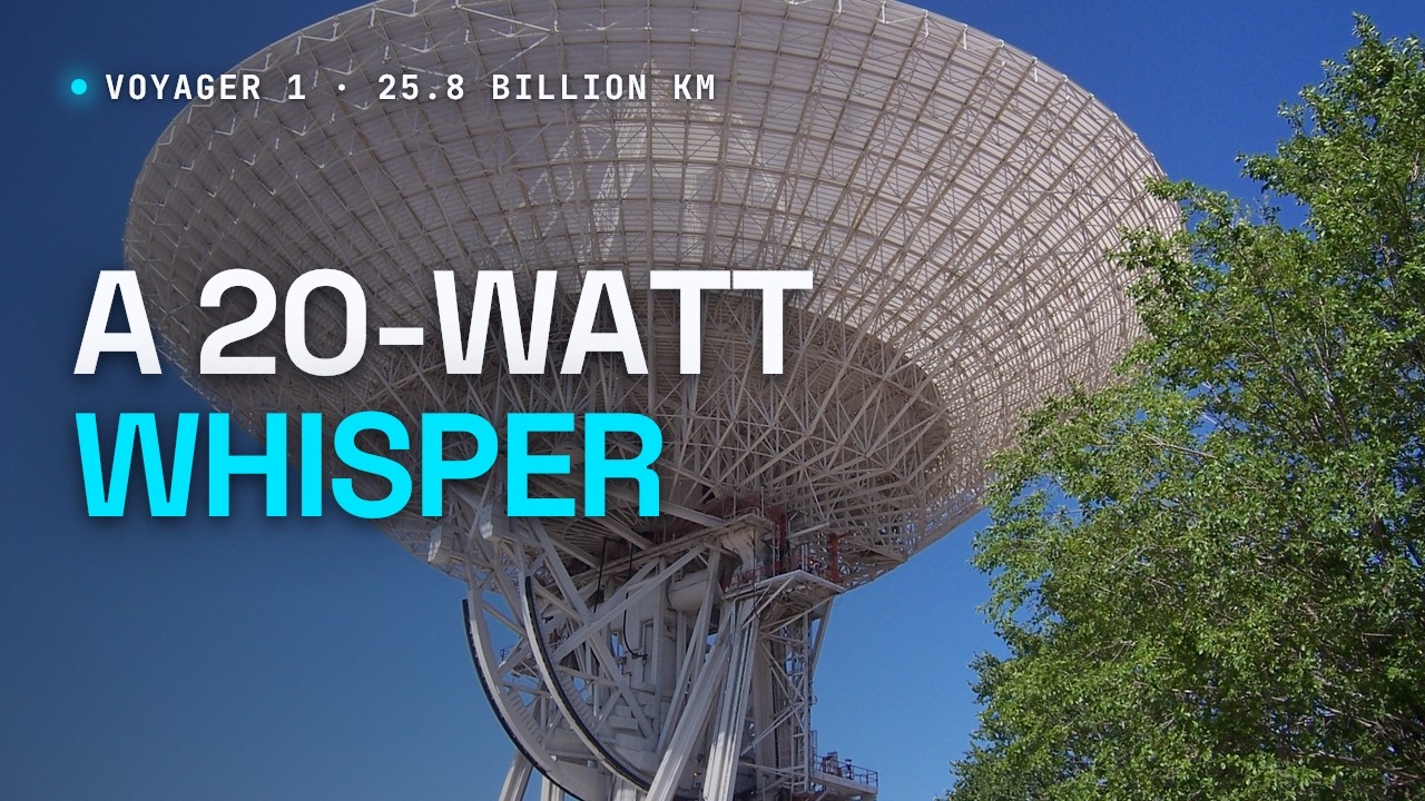How Earth Still Hears Voyager 1 | Deep Space Network - YouTube