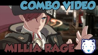 GGST - Millia Combos with inputs