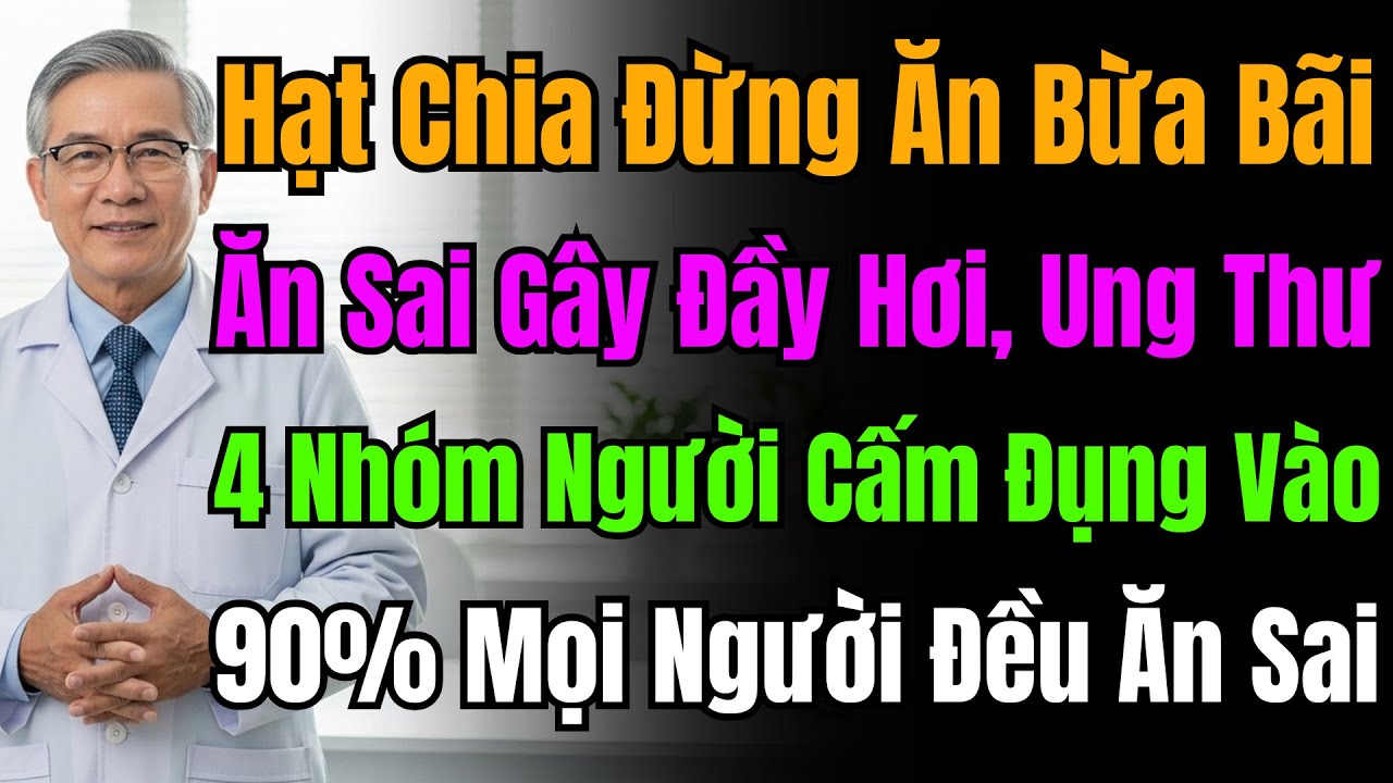 Bác Sĩ Cảnh Báo: Ăn Hạt Chia Sai Cách Có Thể Gây Tắc Ruột, Nguy Hiểm Cho Sức Khỏe.
