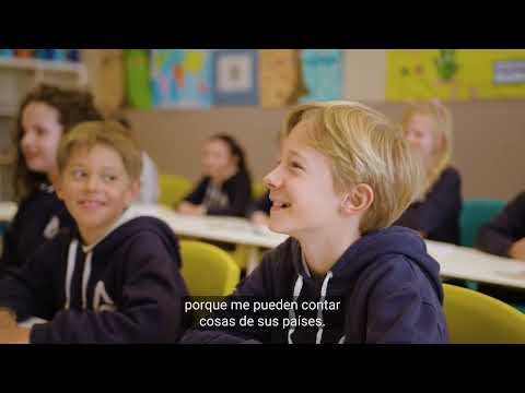 Alumno de Primaria de Agora Andorra International School