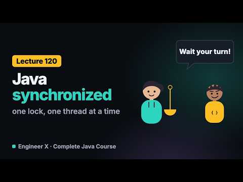 Java synchronized Keyword and Locks Explained for Beginners | Java Course L120