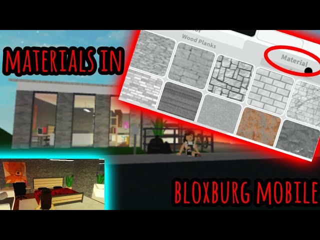 How To Get Textures On Bloxburg Mobile Roblox Youtube - roblox wood planks texture id