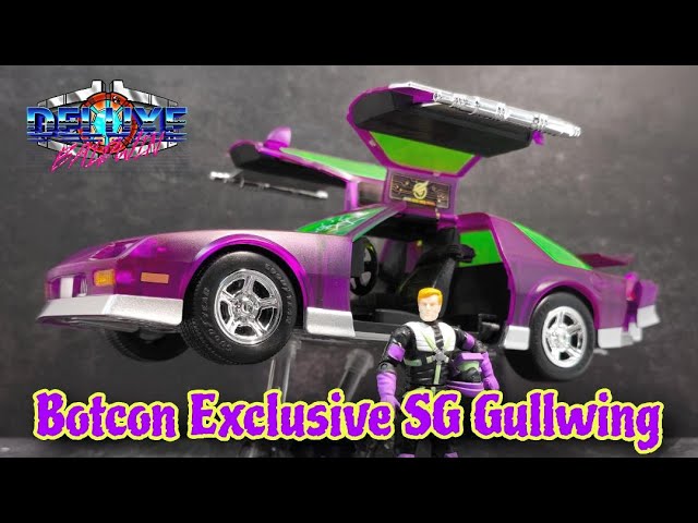 2024 Botcon Exclusive Ramen Toy Shattered Glass Gullwing (M.A.S.K