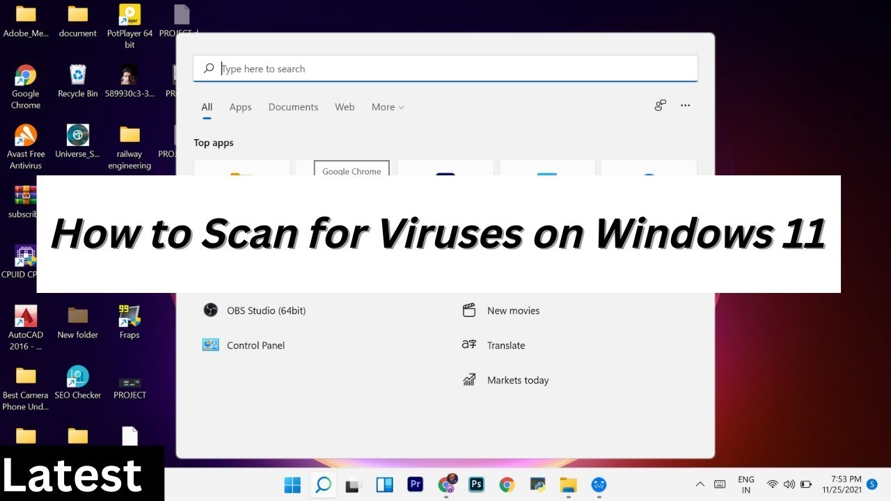 How To Scan For Viruses On Windows 11 Or 10 2024 YouTube