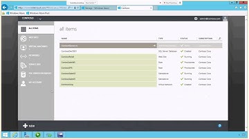 Azure and Azure Pack for System Center Demo