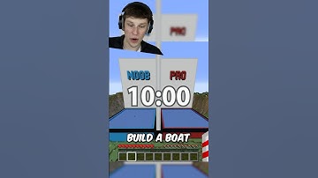 Noob vs Pro Build Battle! (Boat)