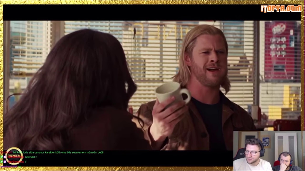 Efe Uygaç - Thor Eleştirel Parodi izliyor. W/ memreyildiz. #twitch #efeuygaç