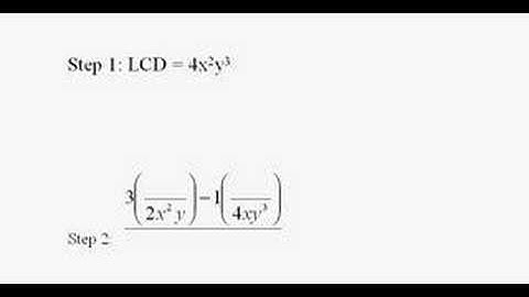 Adding Algebraic Fractions Part 4 of 5