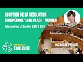Ref:kfTQP4x7fvc Assemble plnire du 16 novembre 2023 : intervention d'aurlie genolher - safe place 4 women