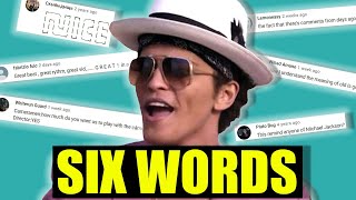 “Uptown Funk” in Six Words | Uptown F**k You Up!