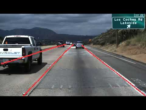Test on tvtLane车道线检测算法测试-代尔夫特理工TTSLab论文 A Hybrid Spatial-temporal Sequence-to-one NN Model