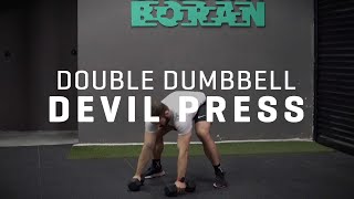 Double Dumbbell Devil Press