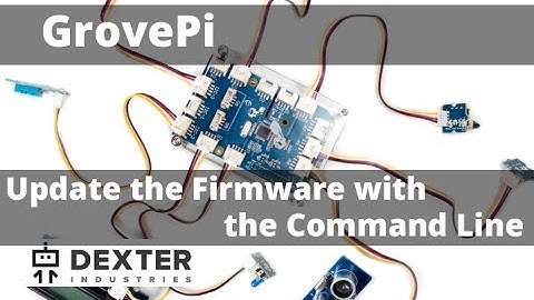 Update GrovePi Firmware With the Command Line