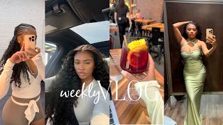 weekly vlog| Getting caught up! wedding prep+ dress shopping+ dilly dallying in Atlanta #jaidanielle
