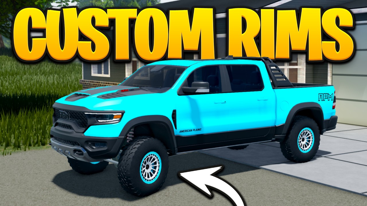 I Built Insane Trucks With the New RIMS UPDATE in APM | Roblox American ...