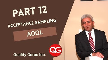 ASQ CQE - Acceptance Sampling - Part 12 - Average Outgoing Quality Limit (AOQL)