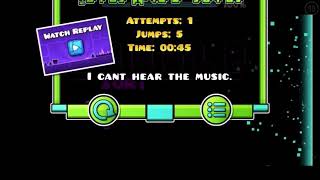 Geometry dash: Bubble Sort