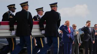 Dignified transfer for 4 US service members killed in the Middle East amid war with Iran
