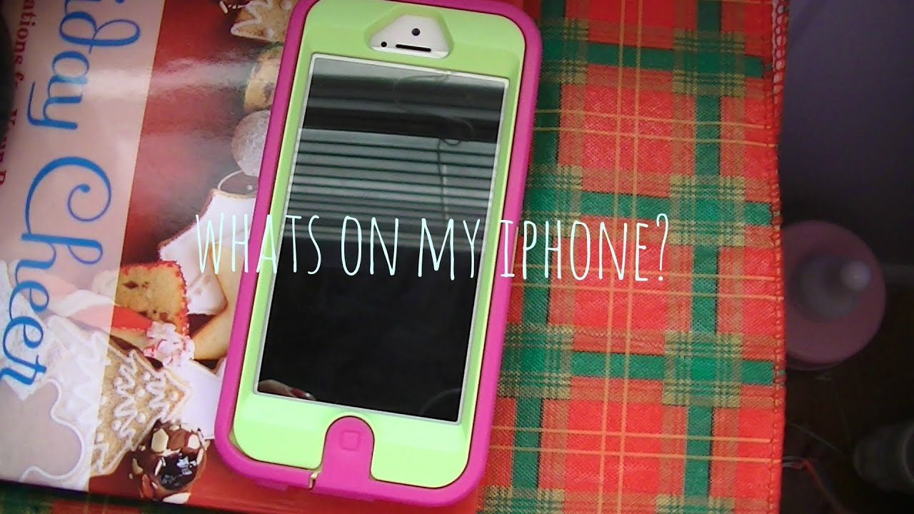 What's On My iPhone 5?!