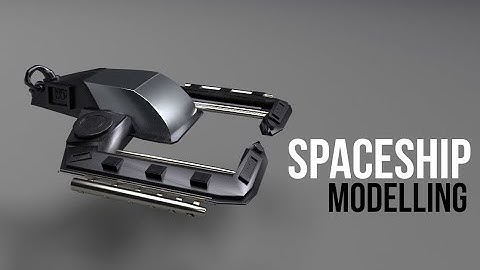 Modelling Quick Spaceship / Autodesk Maya - Substance Painter