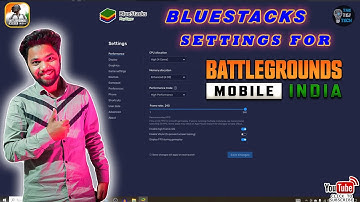 BLUESTACKS SETTINGS FOR BGMI || THE TEJ TECH