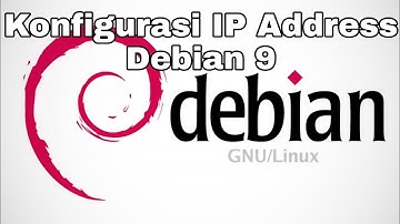 Konfigurasi IP Address Debian 9 menggunakan virtual box