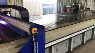 Magna Fab's New High-Def Plasma in Action!