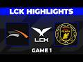 HLE vs BFX Highlights Game 1 | LCK 2026 W8D2 | Hanwha Life Esports vs BNK FEARX