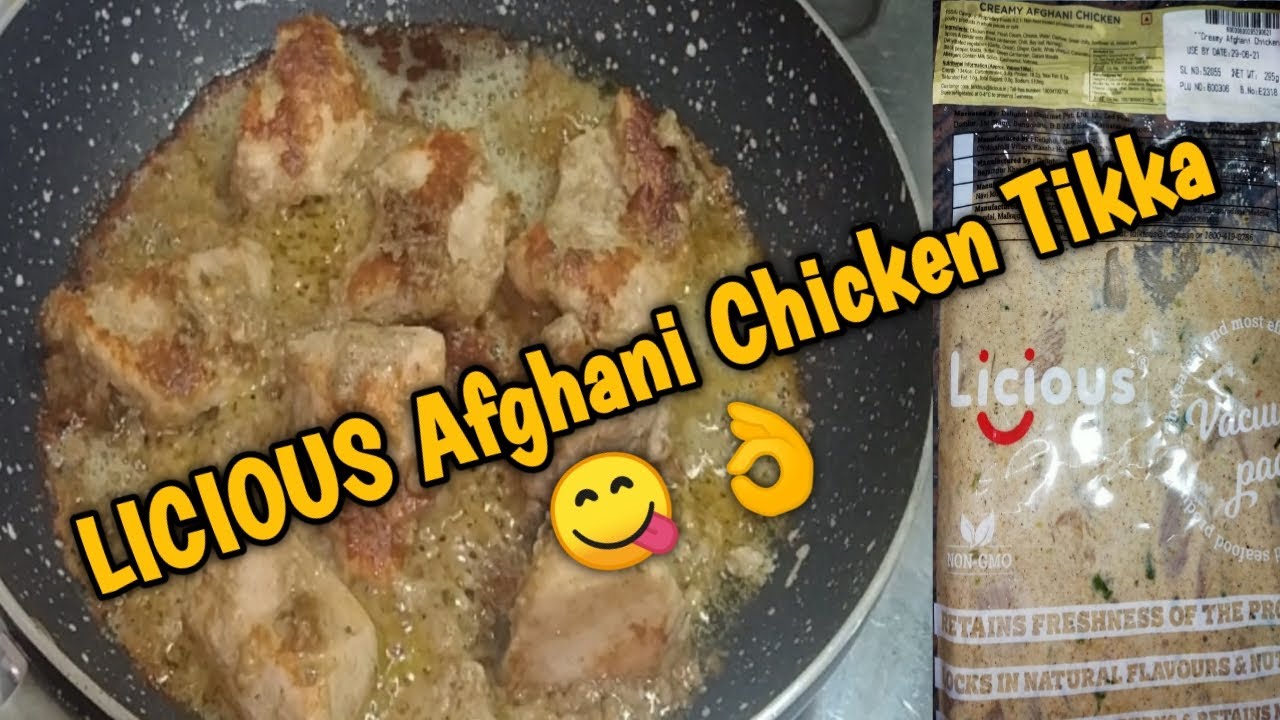 Licious Afghani Creamy Chicken Tikka | अफगानी क्रीमी चिकन टिक्का | Licious Afghani Tikka Review