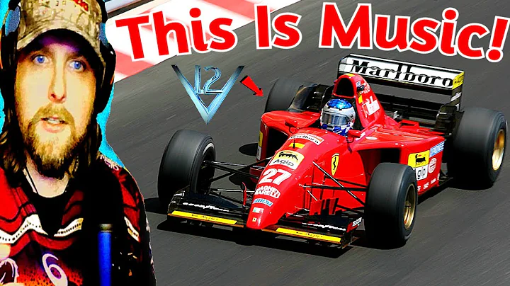 ALIEN! NASCAR Fan Reacts to Ferrari 412 T2 F1 Car V12 Sound