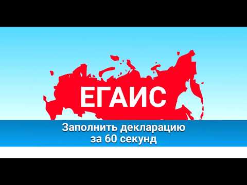 Заполнить алкогольную декларацию за 60 секунд