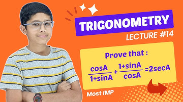 TRIGONOMETRY LECTURE 14 SOLVED PROBLEM 11 FROM BASICS IN HINDI @TIKLESACADEMY