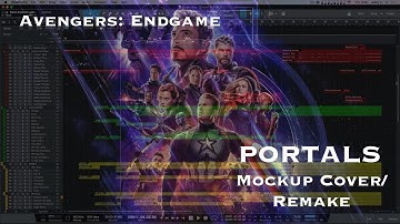 Avengers: Endgame - PORTALS - Mockup Cover/Remake