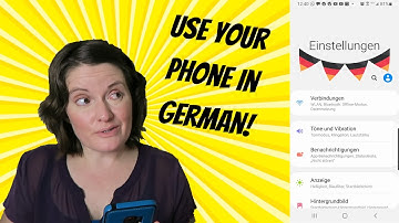 Text in German on Your Android Phone and Use Your Phone in German