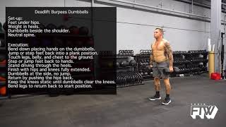 Deadlift Burpee Dumbbells