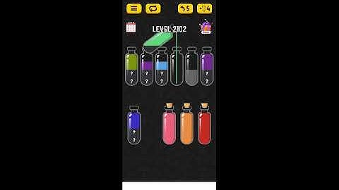 soda sort puzzle level 2102