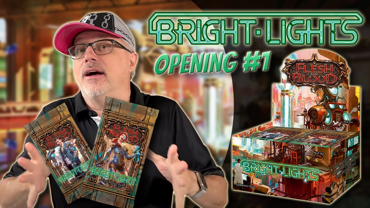 WE CHALLENGE YOU to find a BETTER BOX opening than this one ! Bright Lights - Flesh and Blood FABTCG
