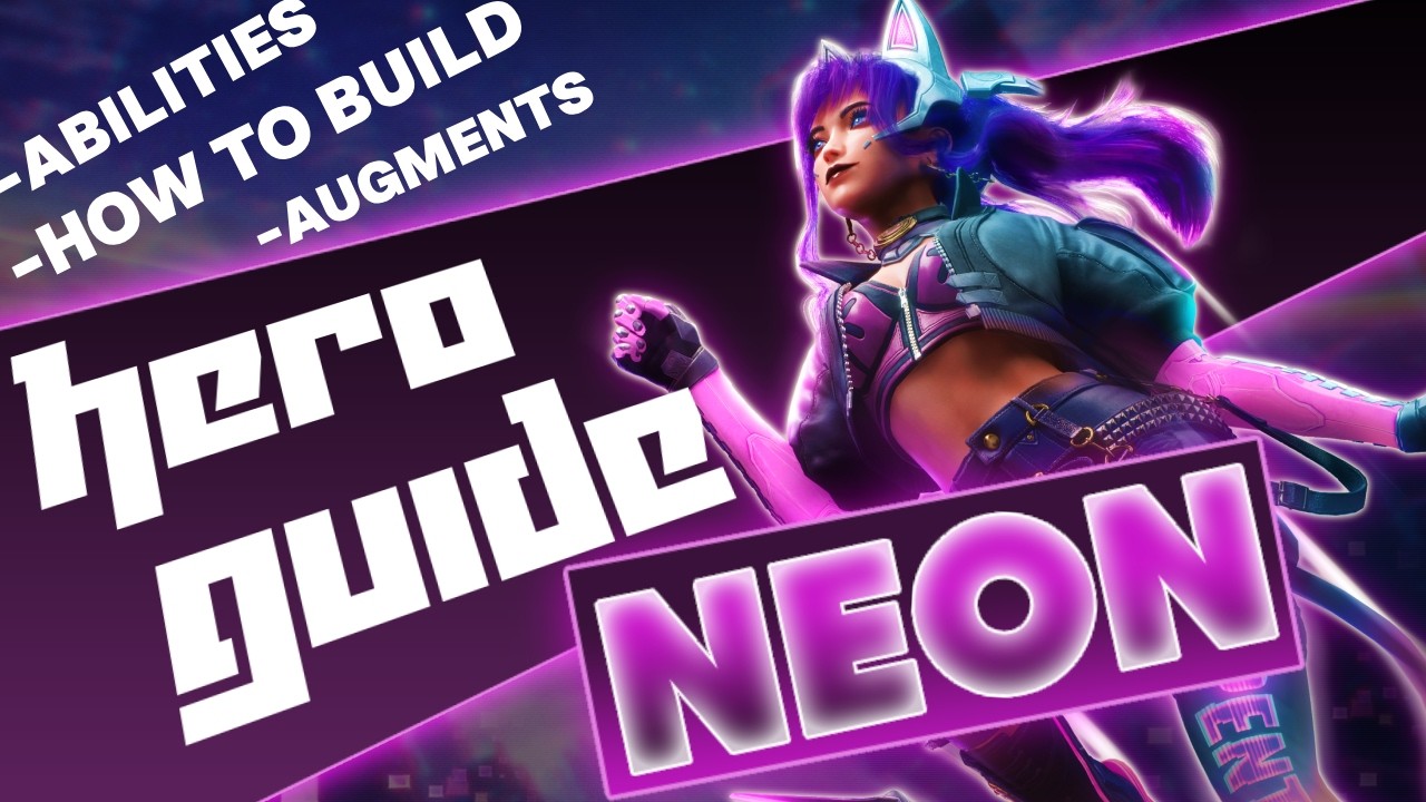 EVERYTHING YOU NEED TO KNOW ABOUT NEON | Predecessor Neon Guide - YouTube