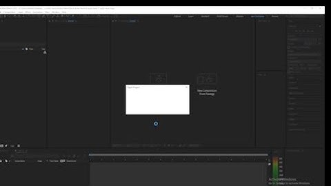 how to fix aep project file not opening in after effects