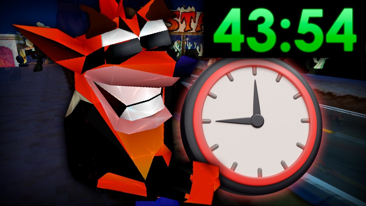 El SPEEDRUN de CRASH BANDICOOT 3 es un NO HIT (EL AKU ES GOD)