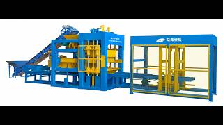 High Accuracy Automatic Zigzag Paver Block Making Machine QT8-15