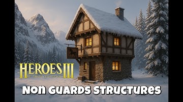 Heroes 3 in Real Life - Non guards Structures  -  AI Animation