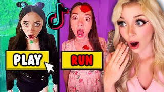 DO NOT Play This Haunted TikTok Game ...it's CURSED! (*scary*)