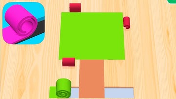 Color Roll 3D - All Levels Gameplay Android, iOS