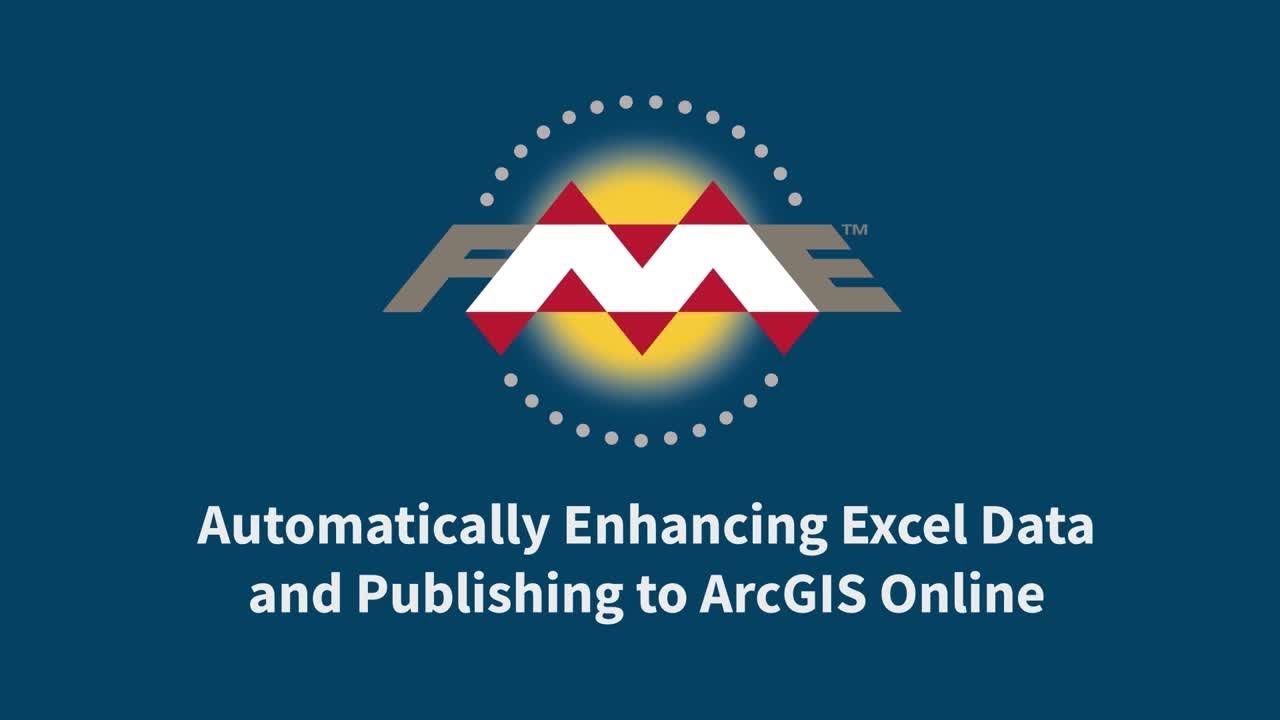 Automatically Enhancing Excel Data and Publishing to ArcGIS Online