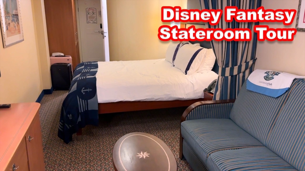 Inside Disney's Fantasy Cruise Ship - A Stateroom Tour