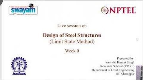 Design of Steel Structures (DSS) Course_Week 0
