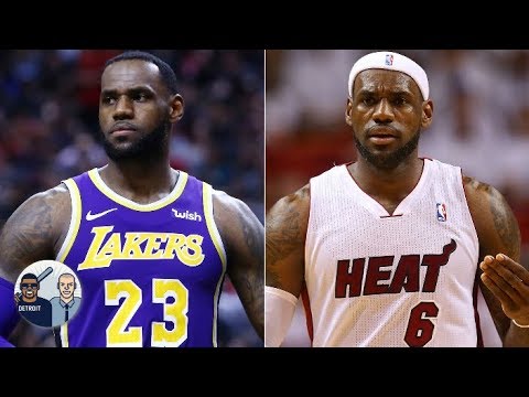 lebron jersey number change