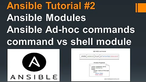 DevOps| Ansible | ansible tutorial|moba exterm| shell,command modules | Ansible tutorial #2